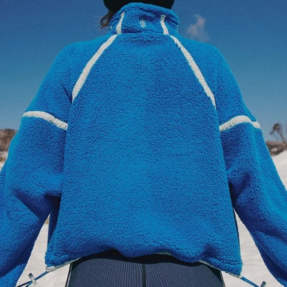 Free people mountain high, half zip pull over. NWT. Size Small. Price Firm. - Picture 2 of 6